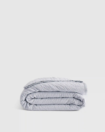 Organic Cotton Stripe Stitch Quilt