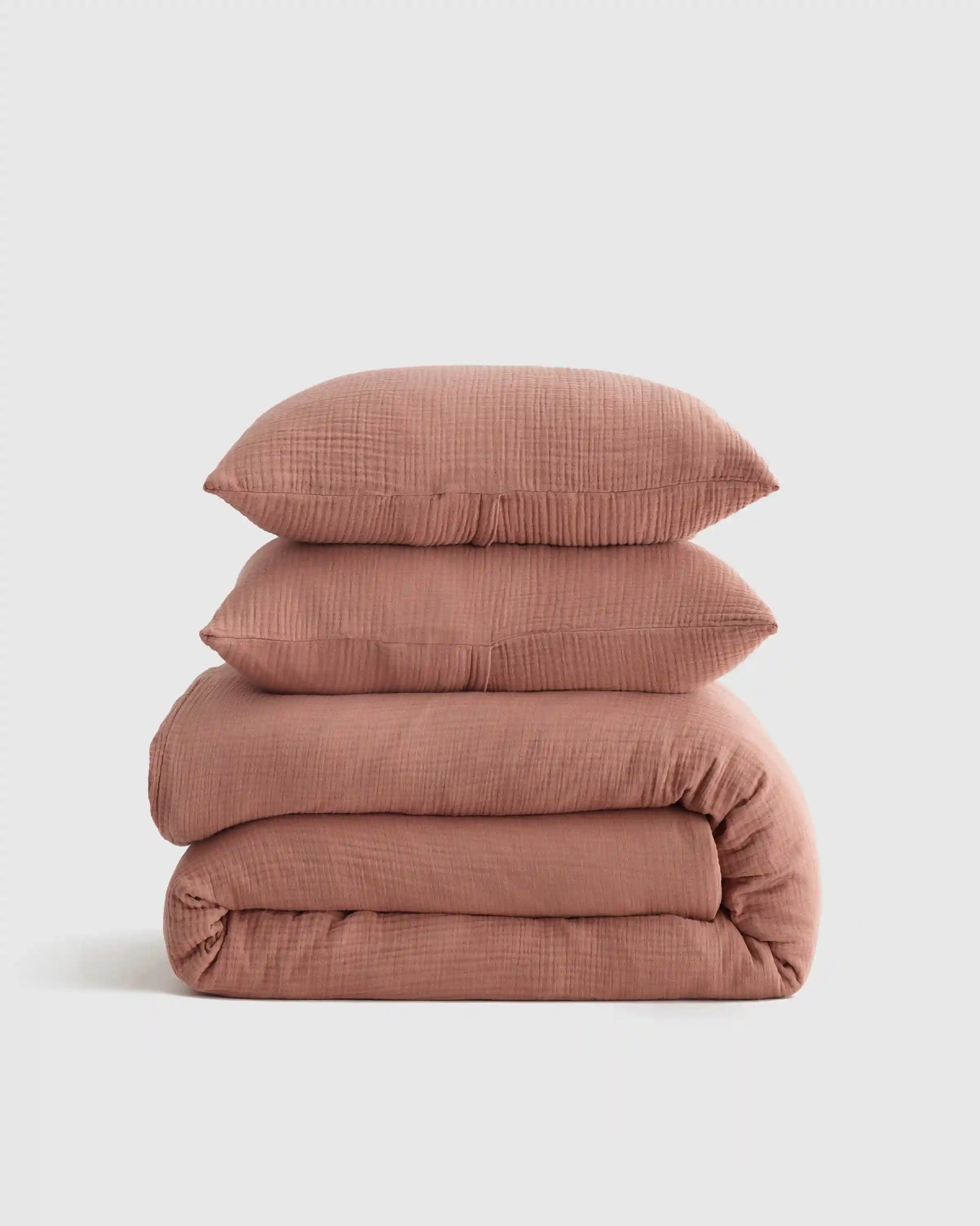 Organic Cotton Gauze Duvet Cover Set