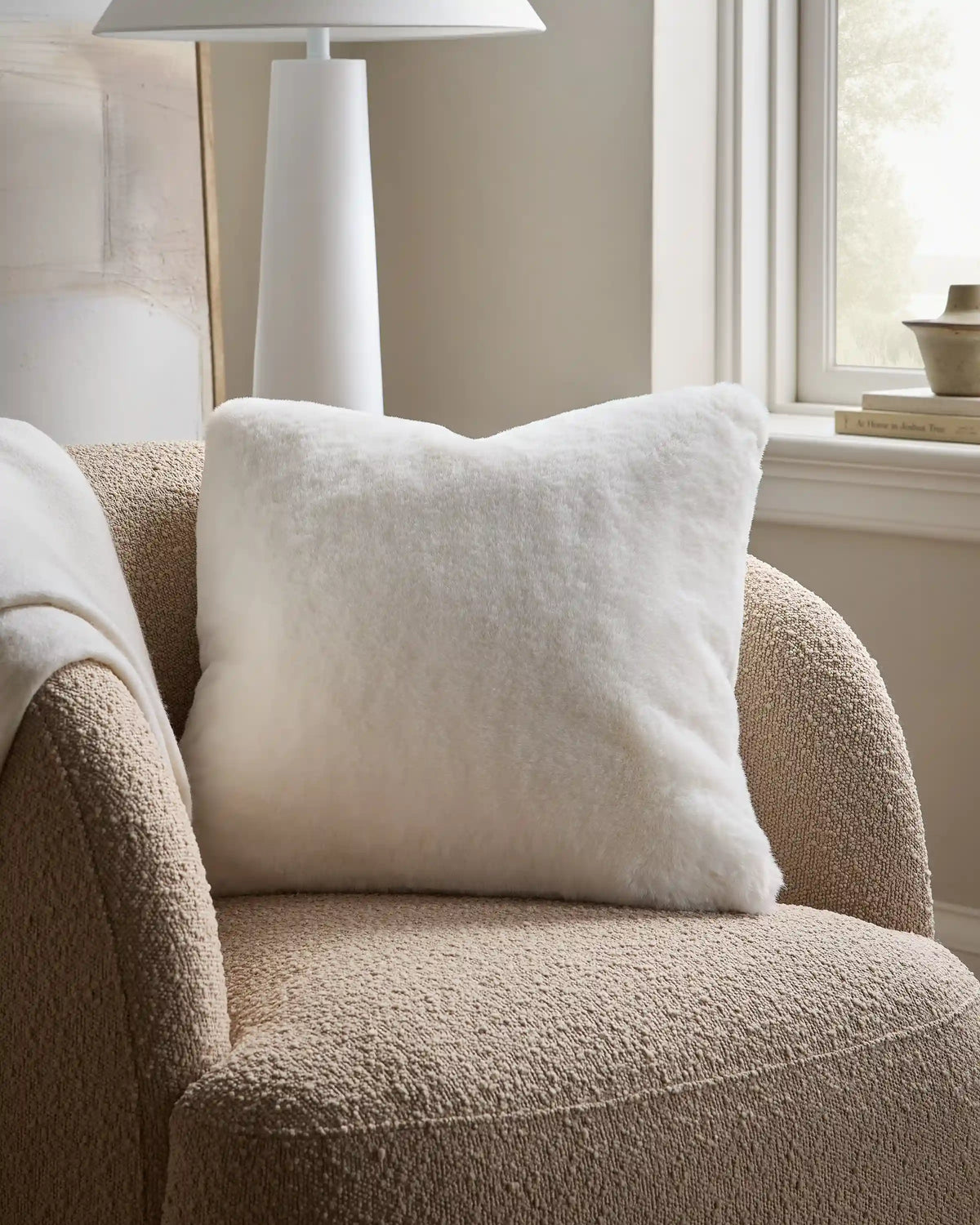 Luxury Faux Fur Pillow Cover