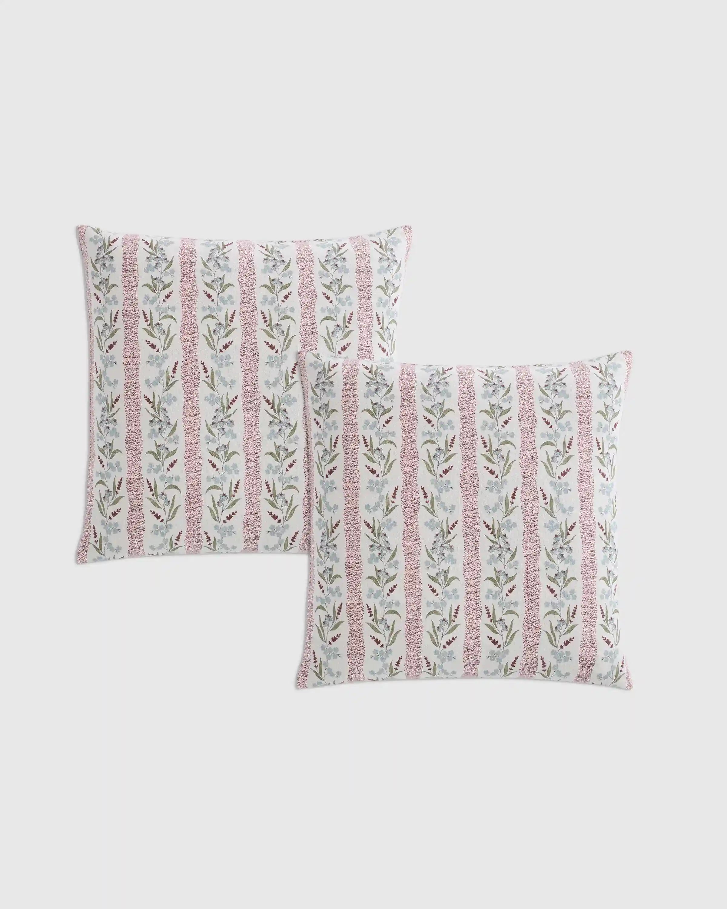 Wildflower Cotton Pillow Cover (Set of 2)