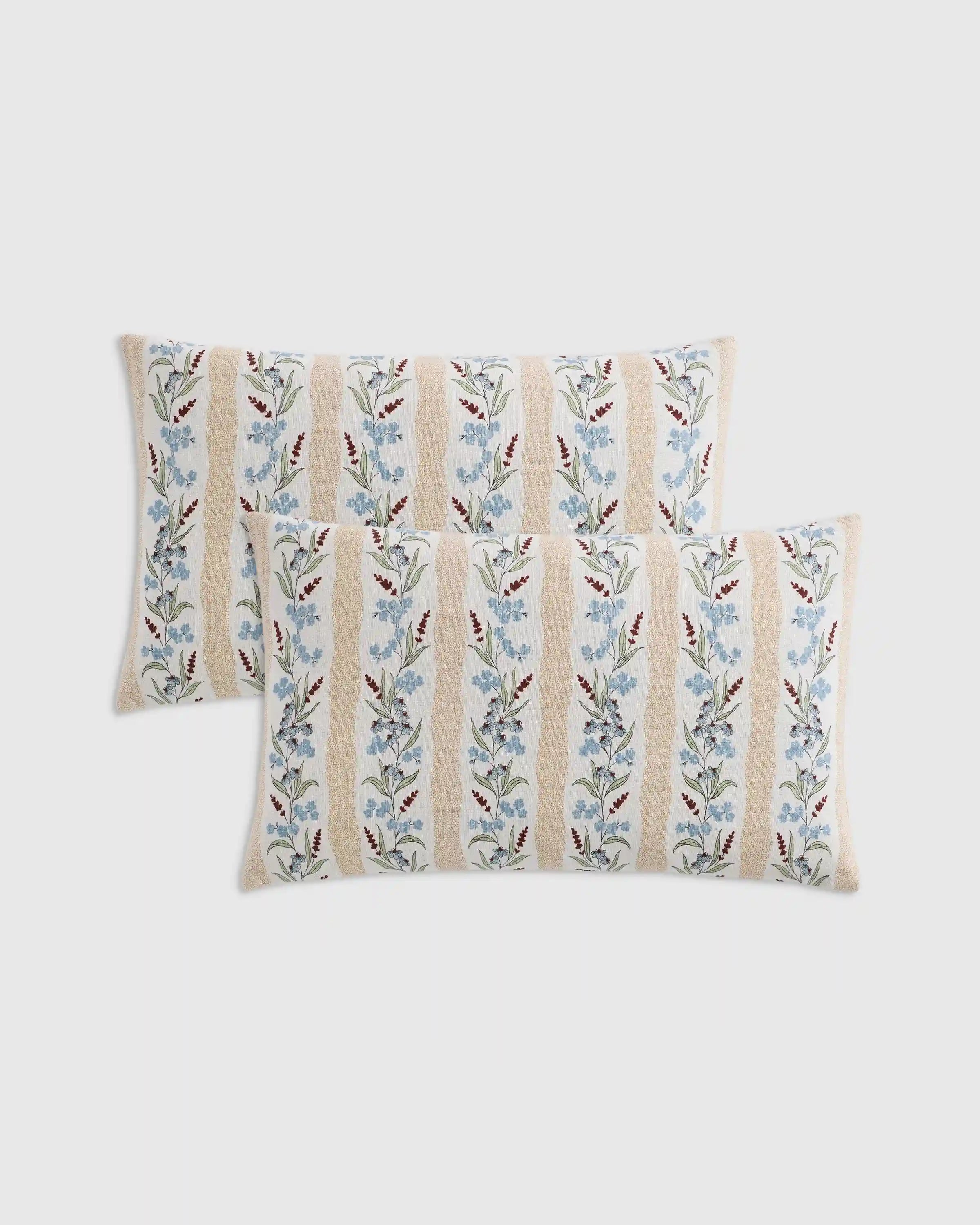 Wildflower Cotton Pillow Cover (Set of 2)