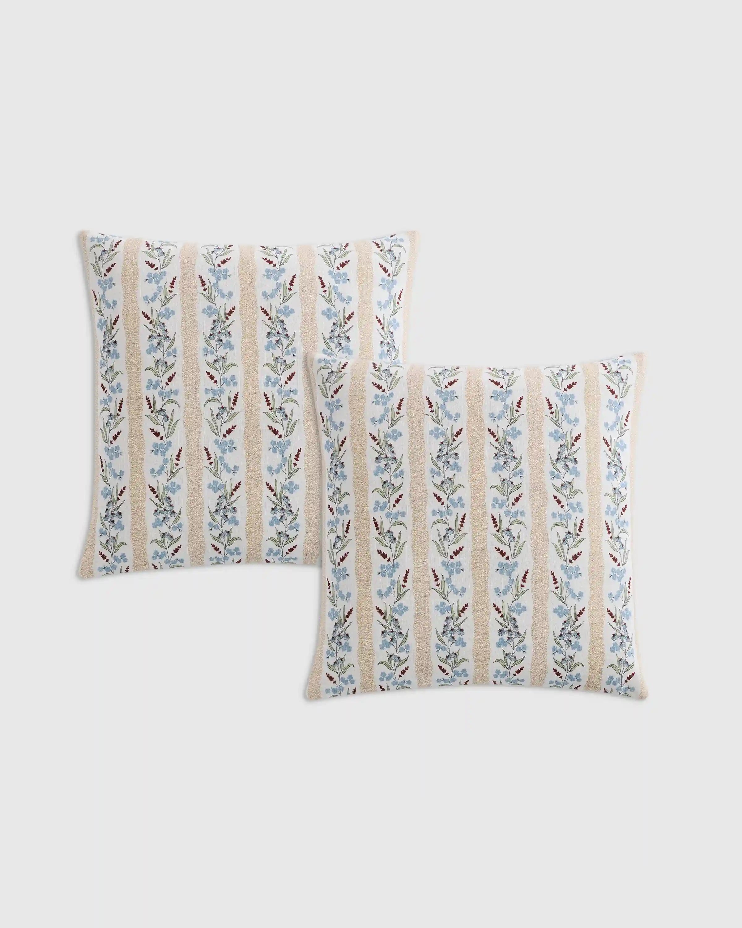 Wildflower Cotton Pillow Cover (Set of 2)