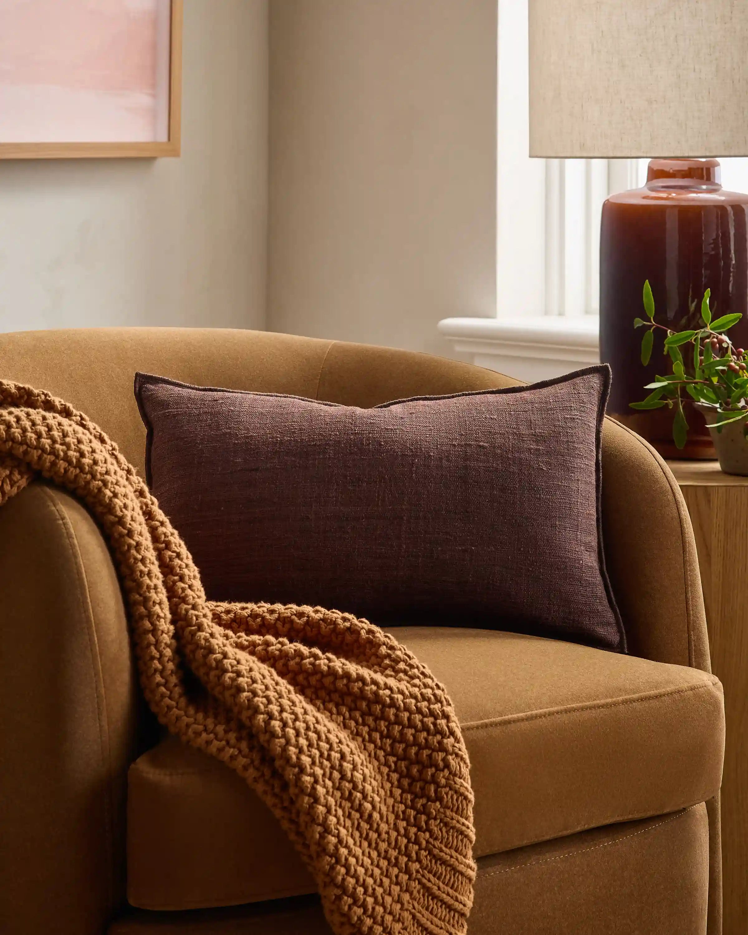 Raw Silk Textured Pillow Cover (Set of 2)