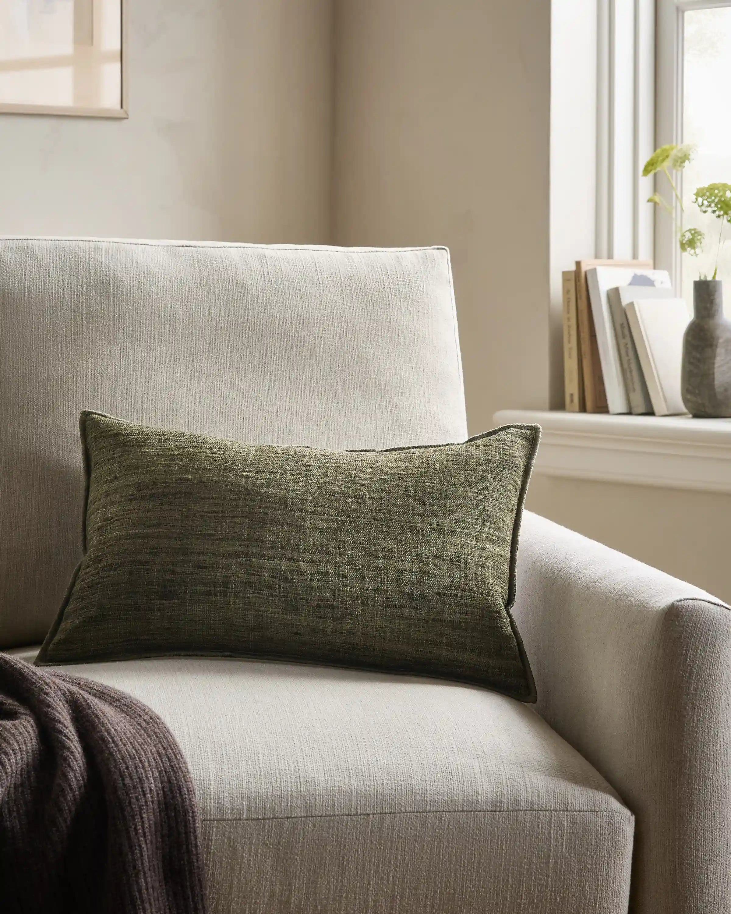 Raw Silk Textured Pillow Cover (Set of 2)