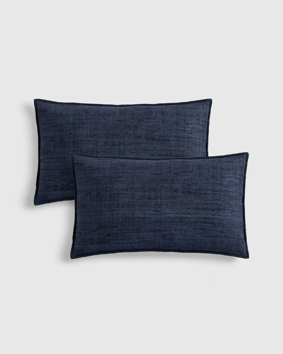 Raw Silk Textured Pillow Cover (Set of 2)