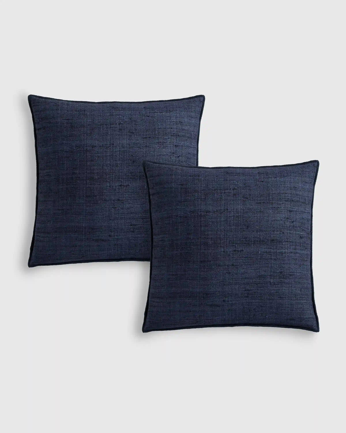 Raw Silk Textured Pillow Cover (Set of 2)