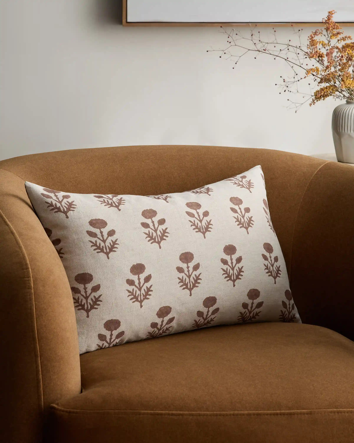 Reversible Block Print Pillow Cover (Set of 2)