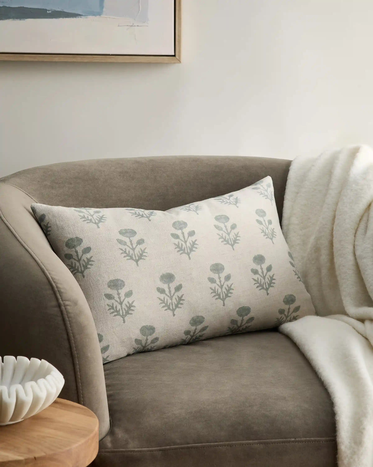 Reversible Block Print Pillow Cover (Set of 2)