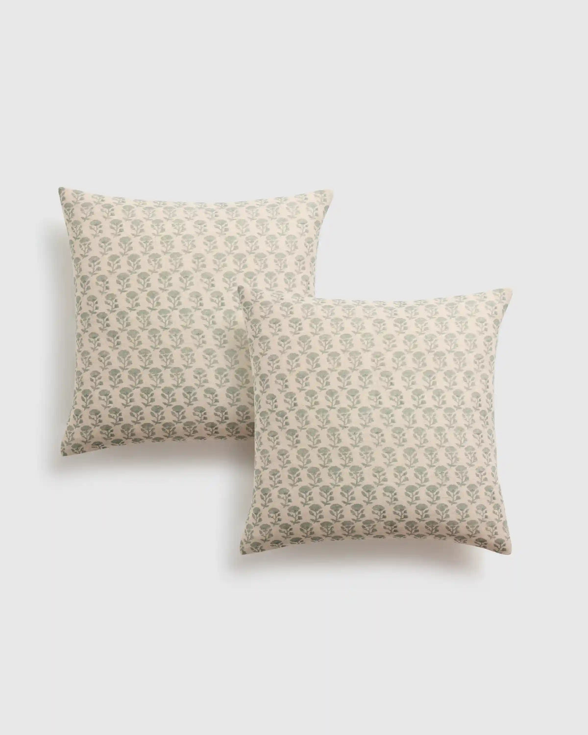 Reversible Block Print Pillow Cover (Set of 2)
