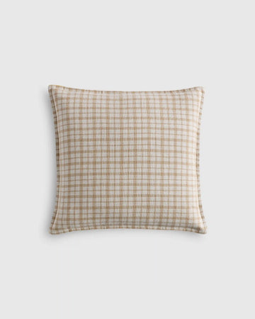 Plaid Cotton Pillow Cover