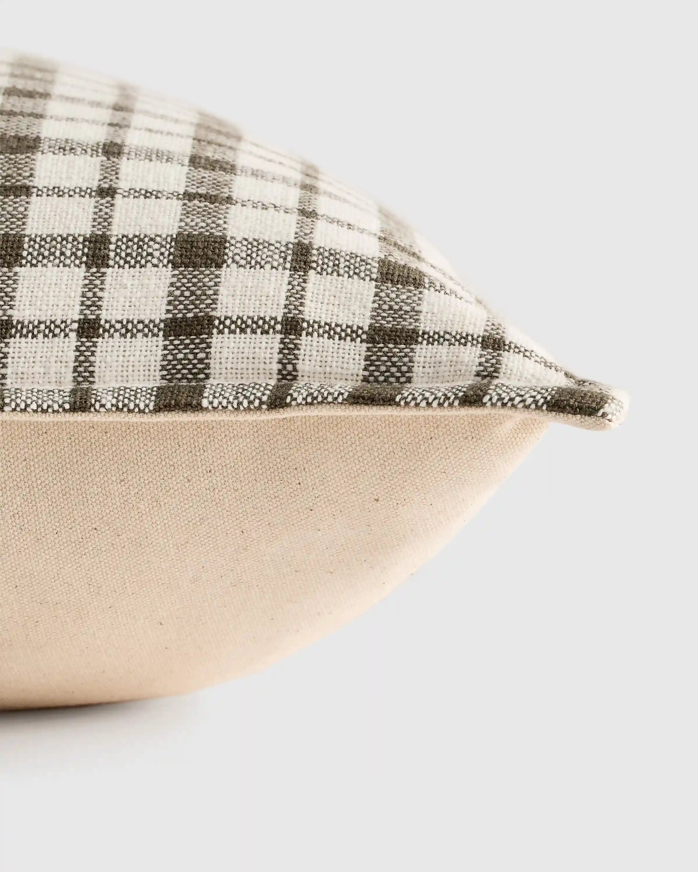 Plaid Cotton Pillow Cover (Set of 2)