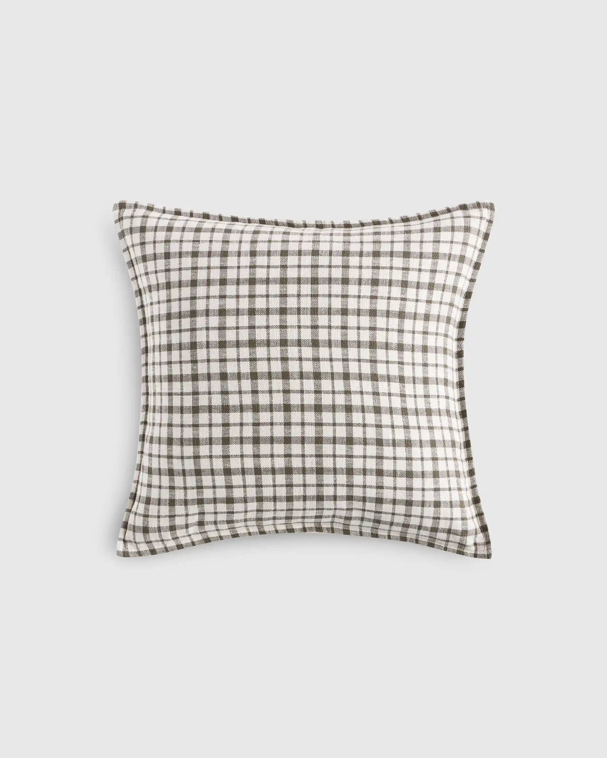 Plaid Cotton Pillow Cover