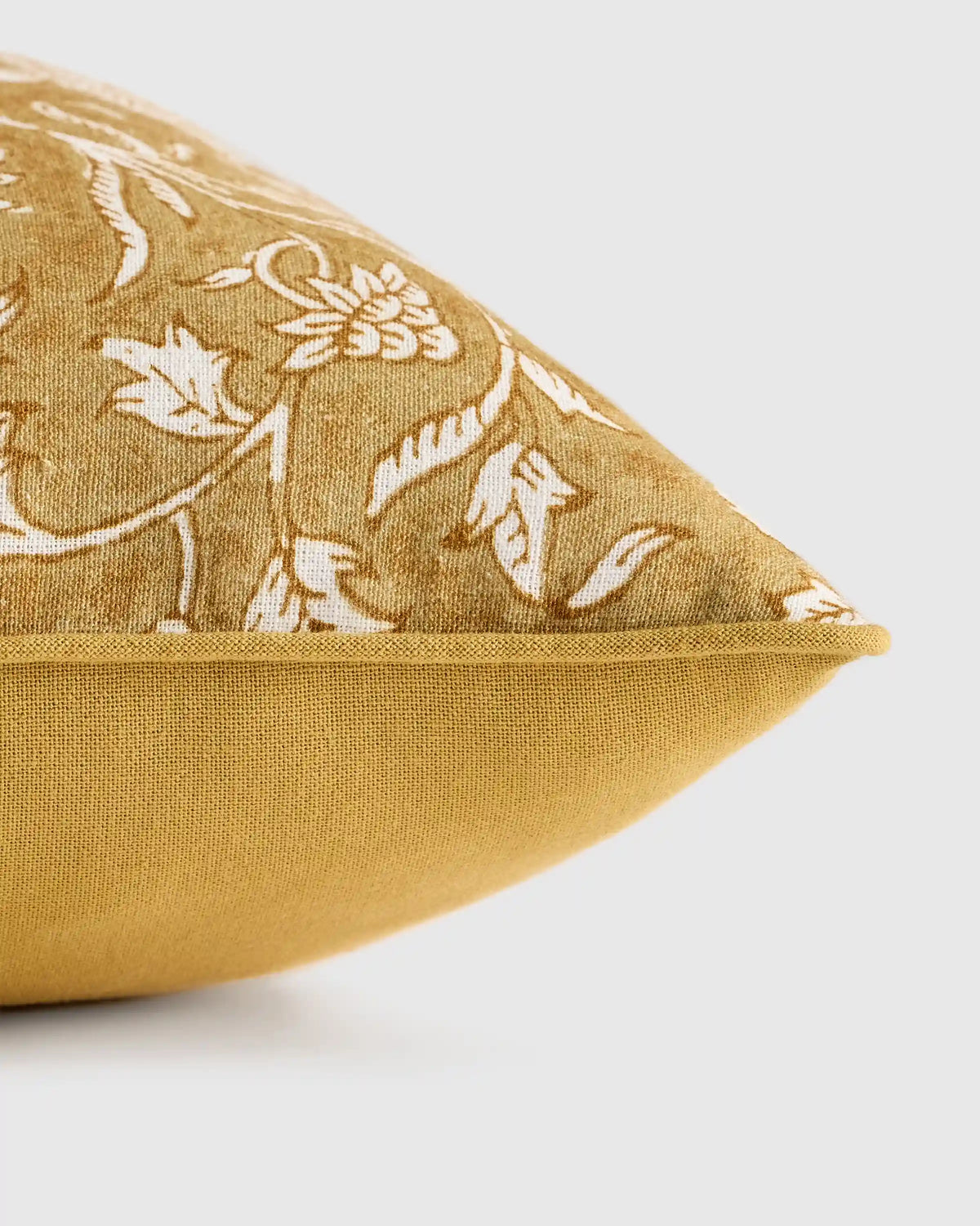 Linen Cotton Botanical Pillow Cover (Set of 2)