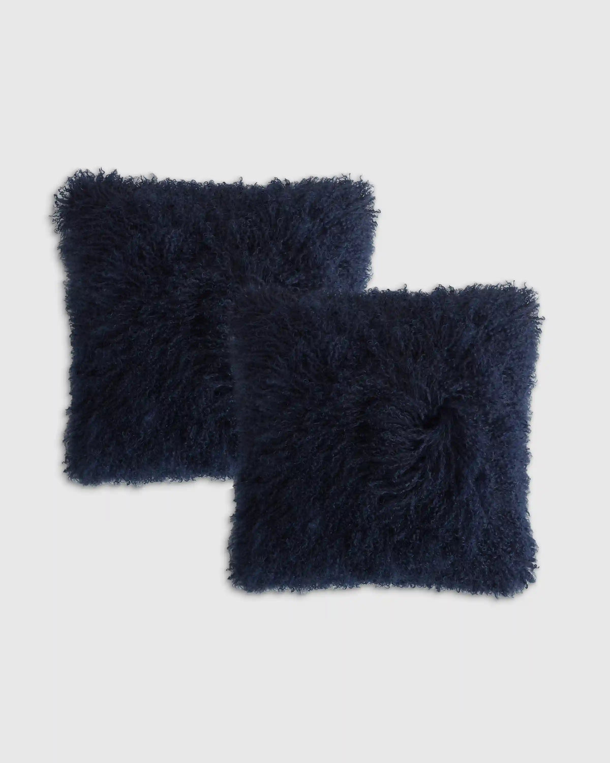 Luxe Mongolian Lamb Pillow Cover (Set of 2)