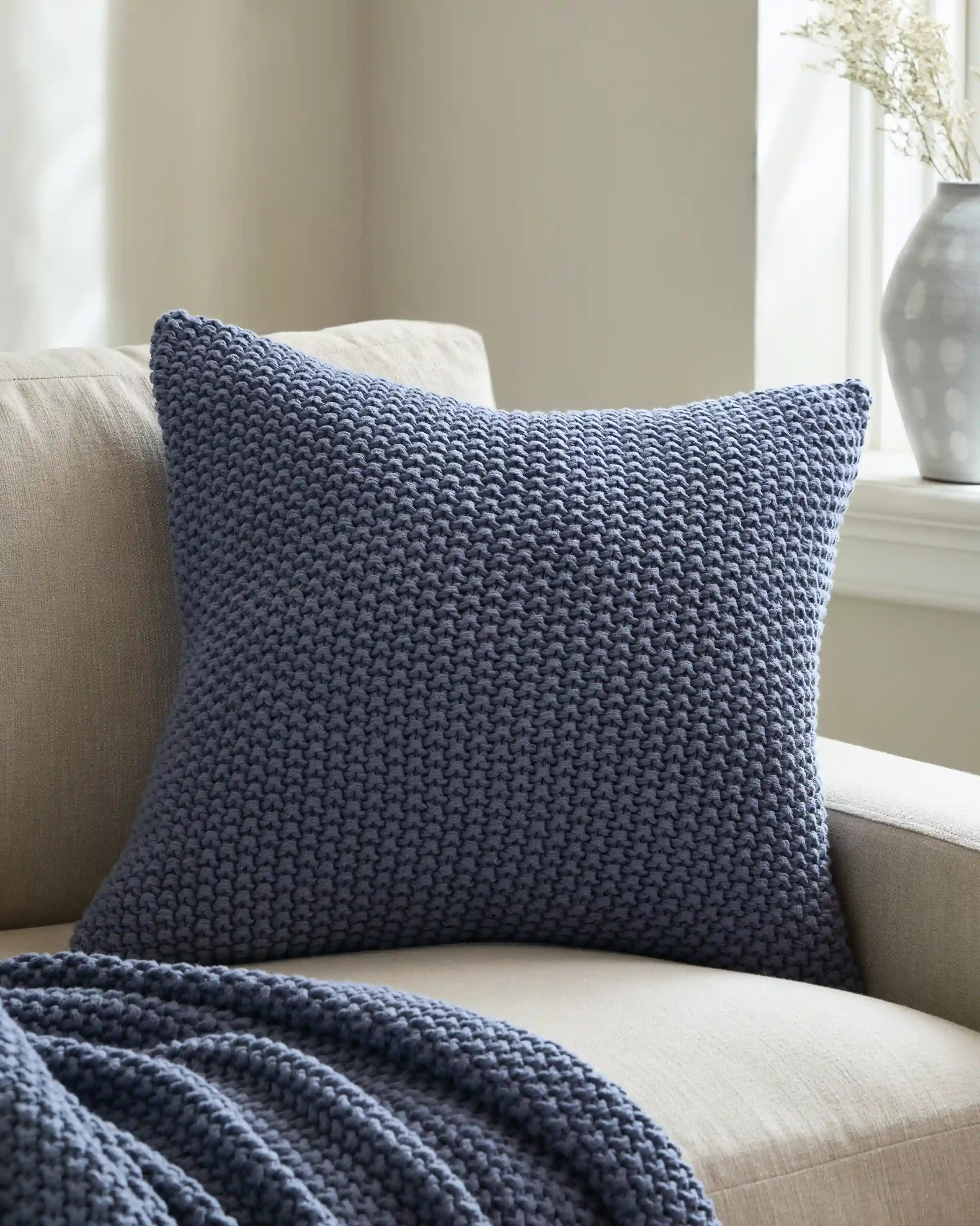 Cotton Fisherman Pillow Cover (Set of 2)