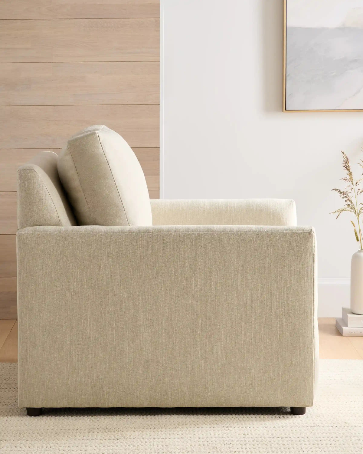 Brennan Accent Chair in Performance Basketweave