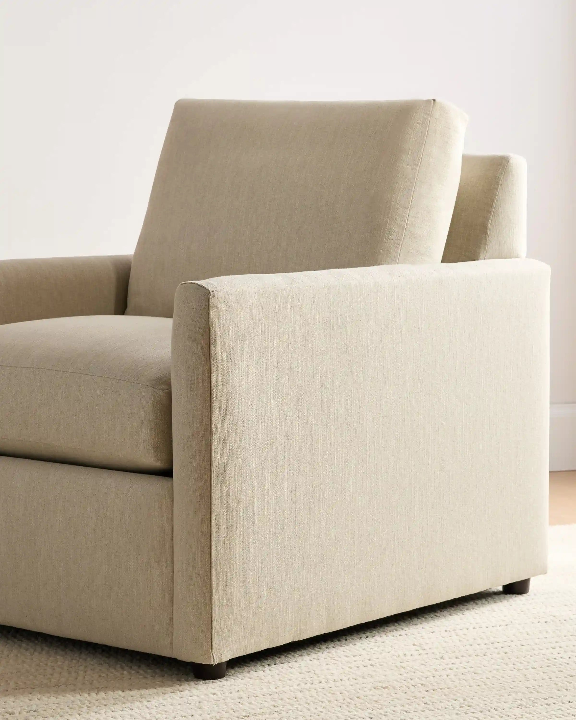 Brennan Accent Chair in Performance Basketweave