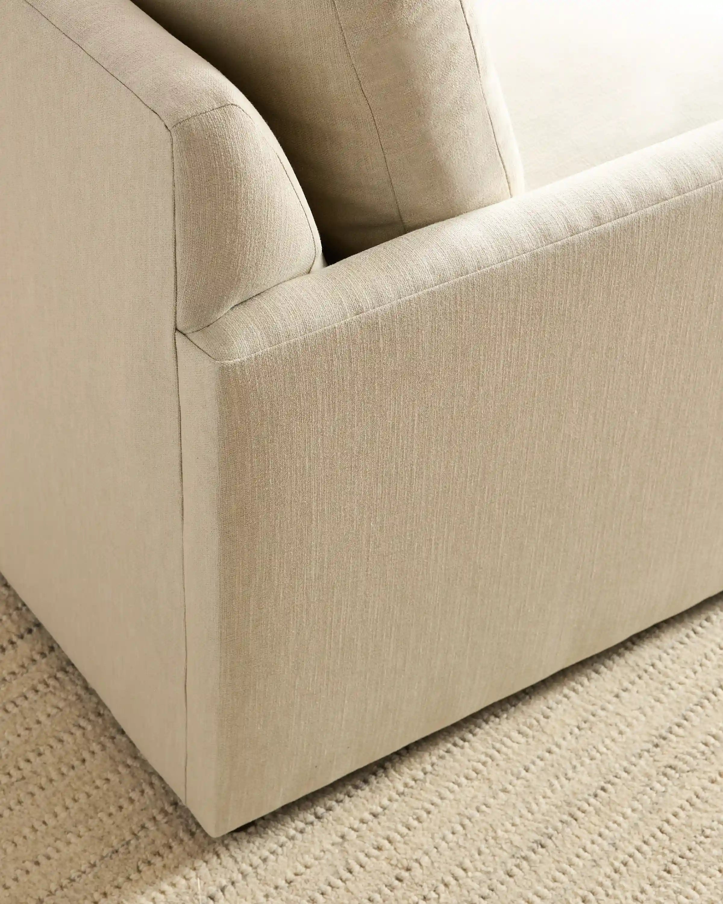 Brennan Accent Chair in Performance Basketweave