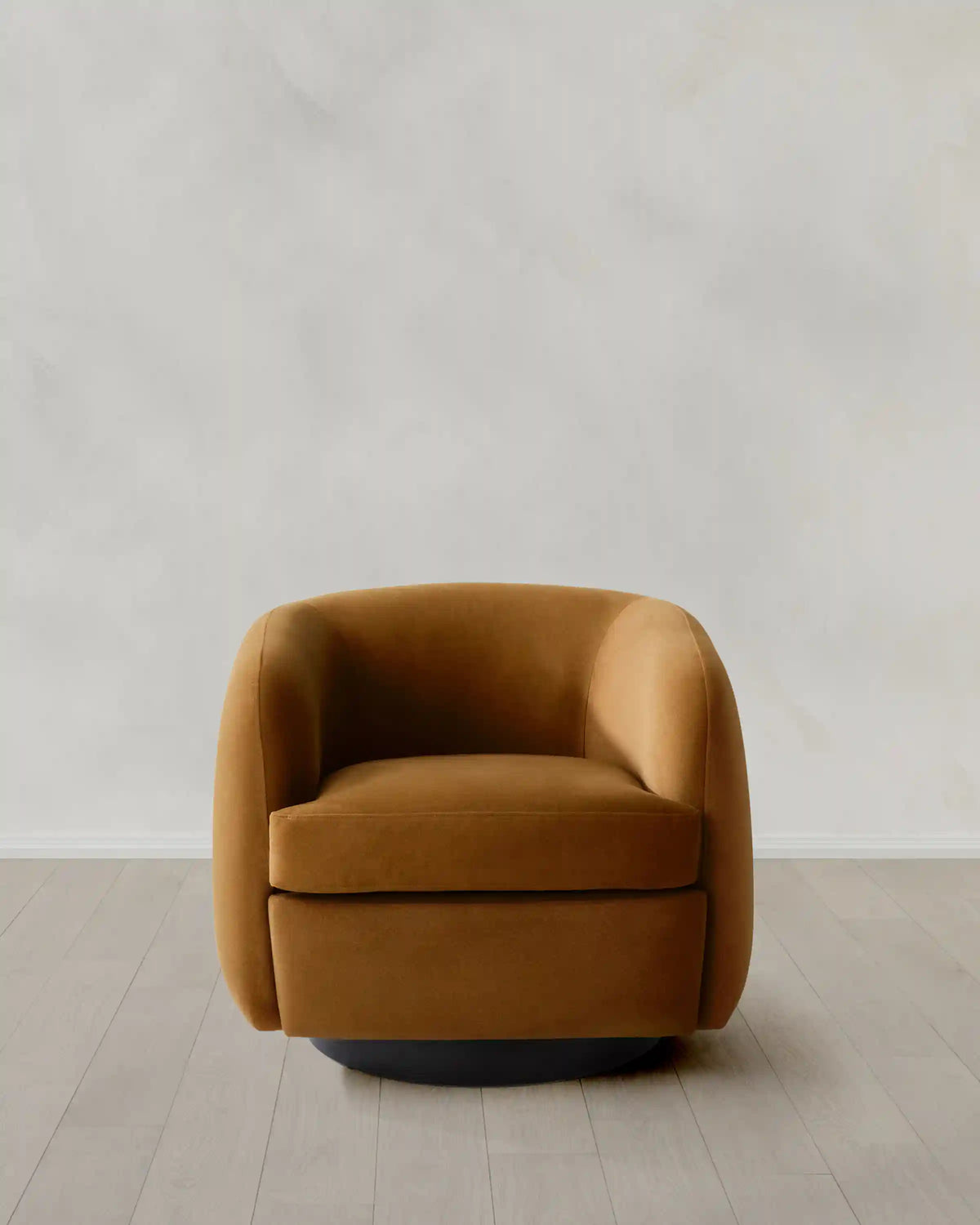 Performance Velvet Swivel Chair