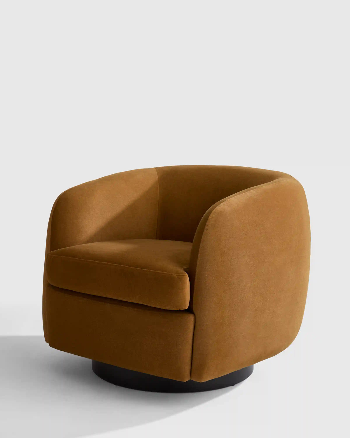 Performance Velvet Swivel Chair