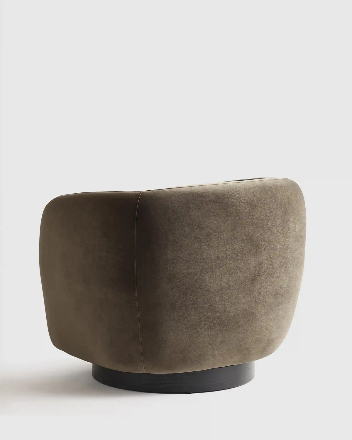 Performance Velvet Swivel Chair