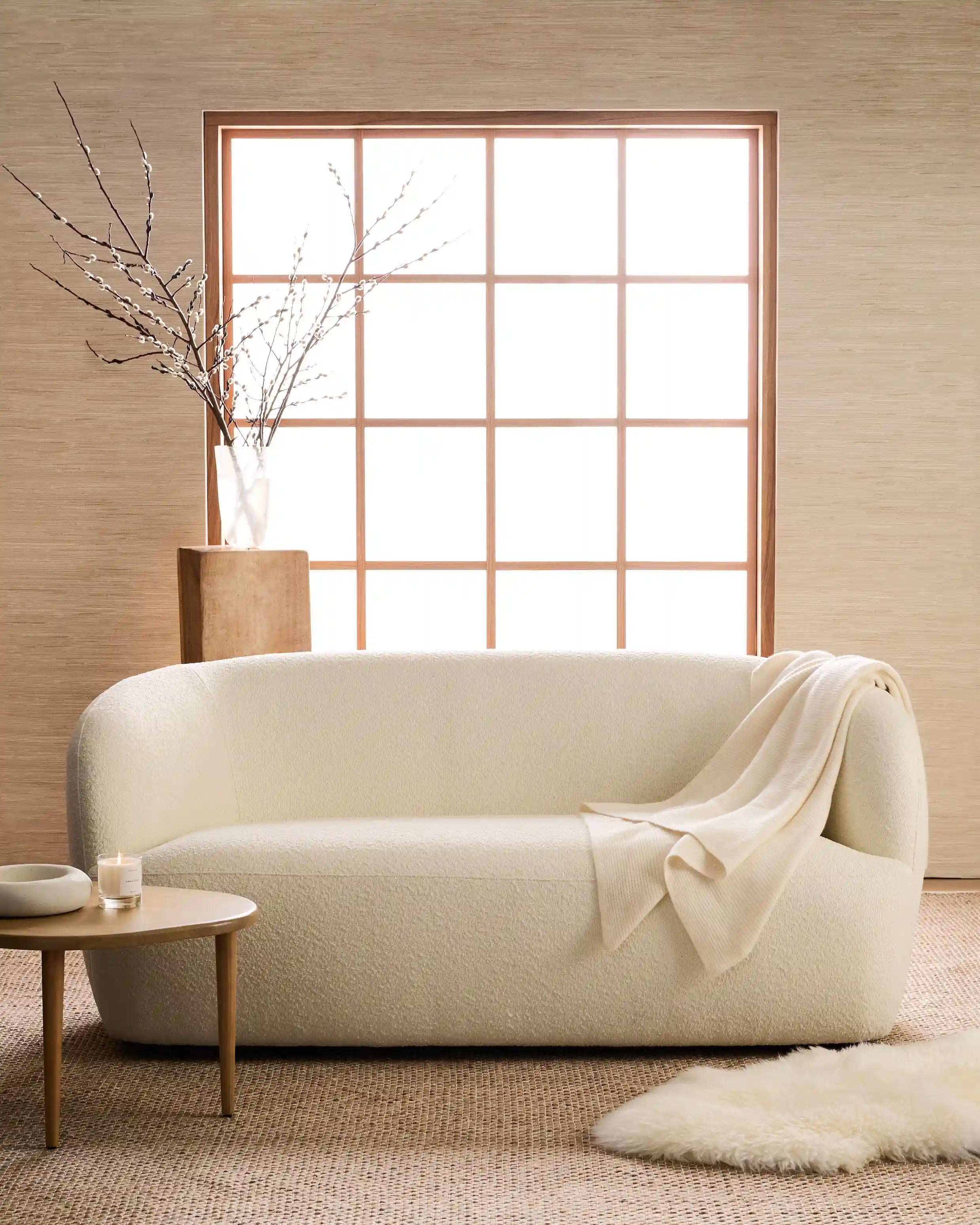 Performance Boucle Loveseat
