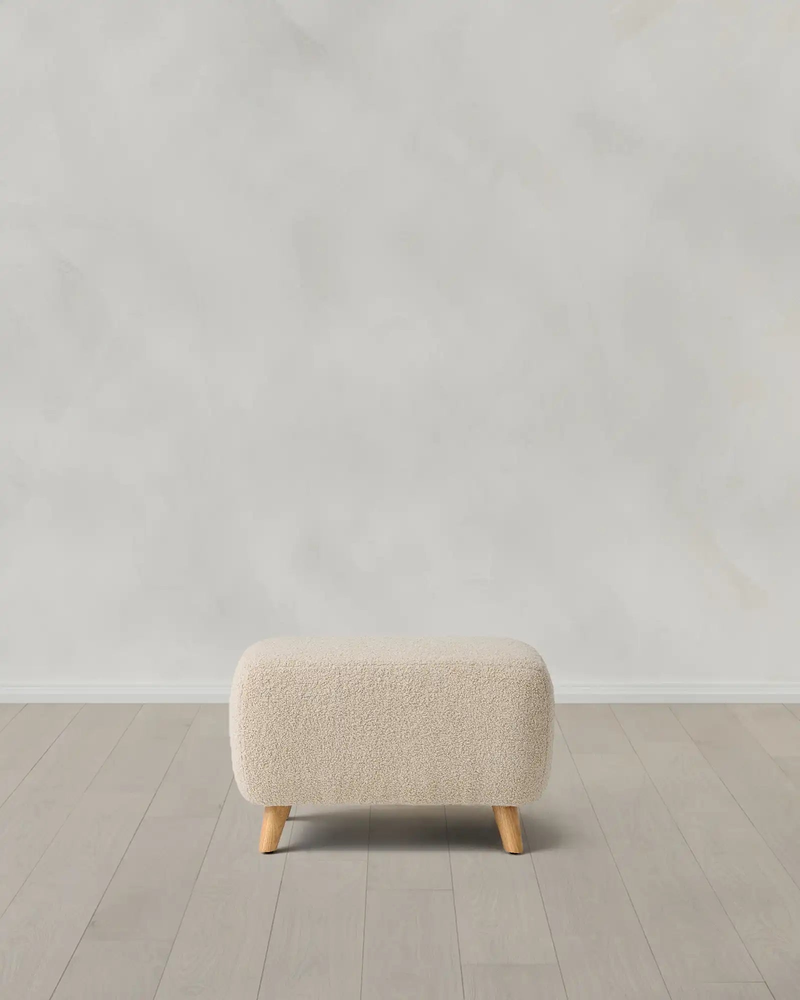 Teddy Boucle Petite Ottoman