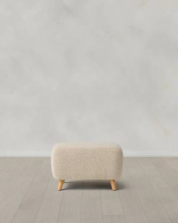 Teddy Boucle Petite Ottoman