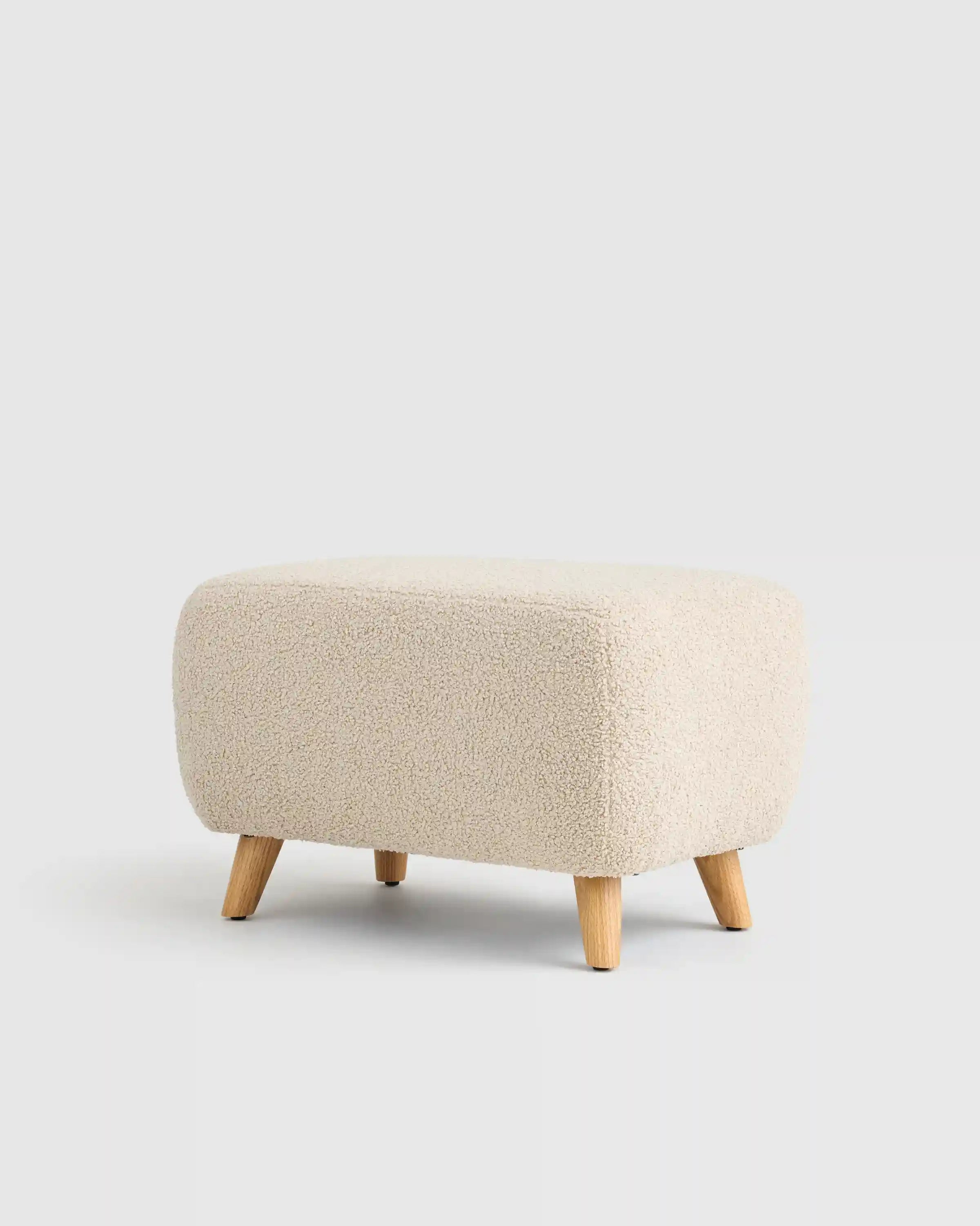 Teddy Boucle Petite Ottoman