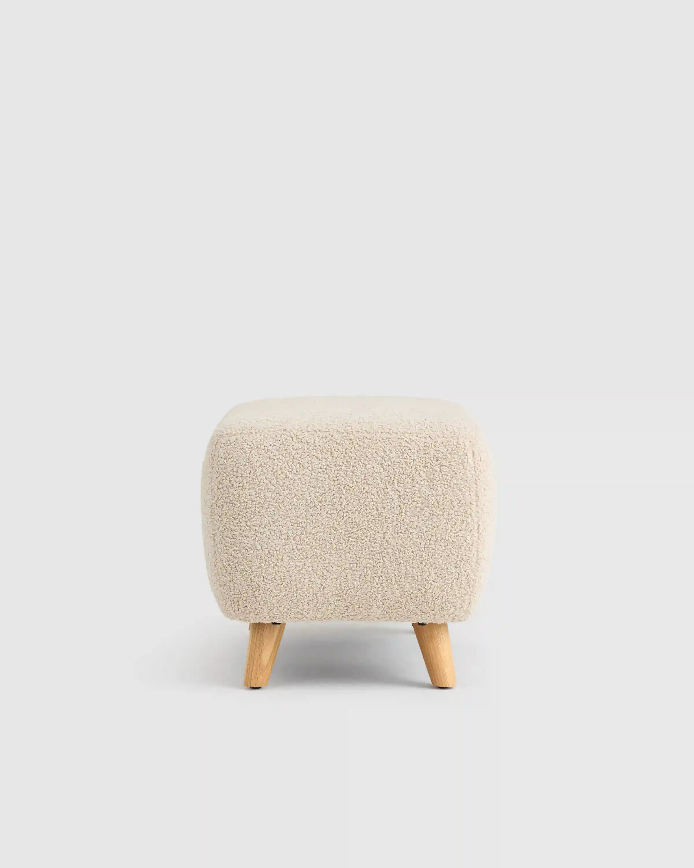 Teddy Boucle Petite Ottoman