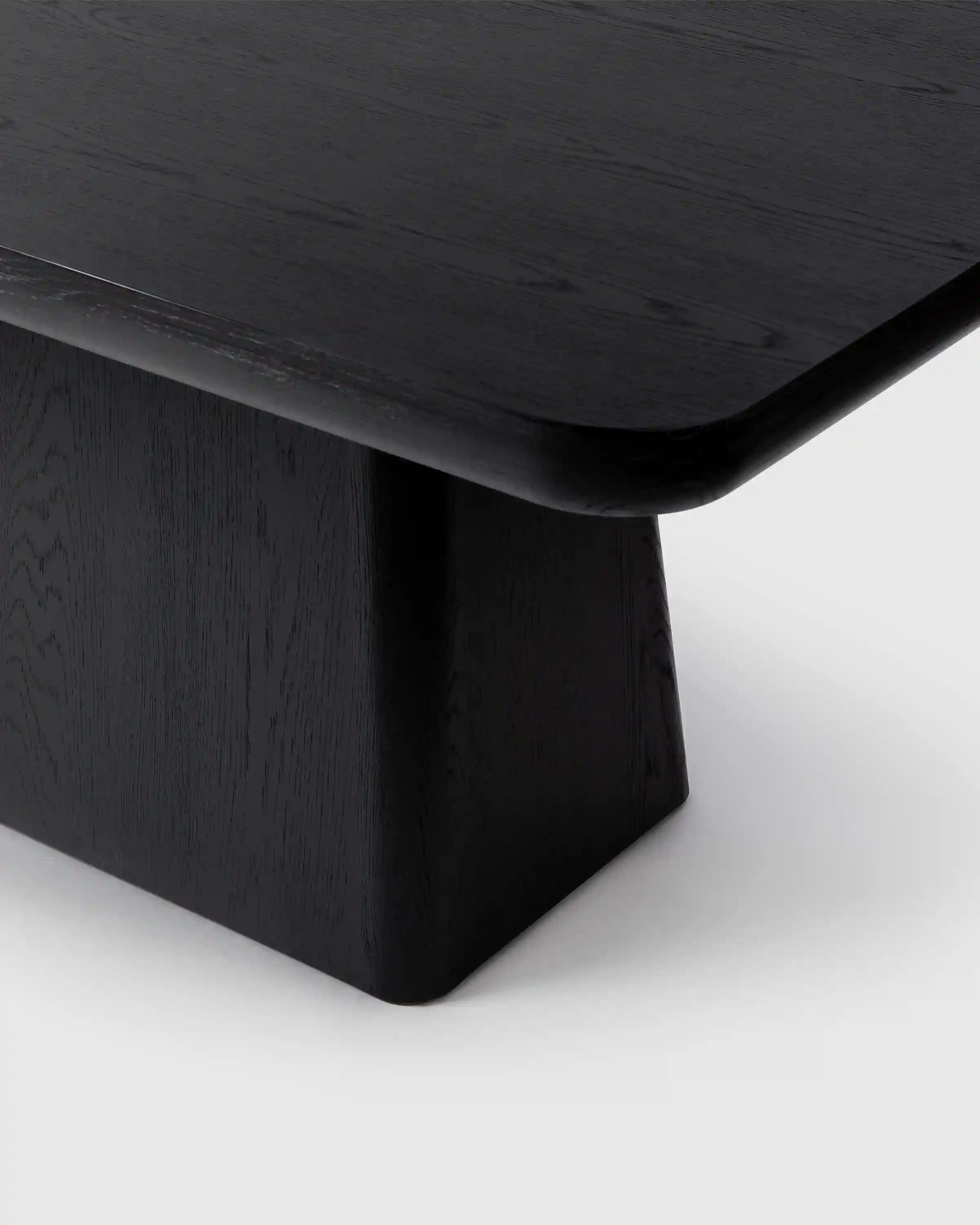 Rustic Oak Plinth Dining Table
