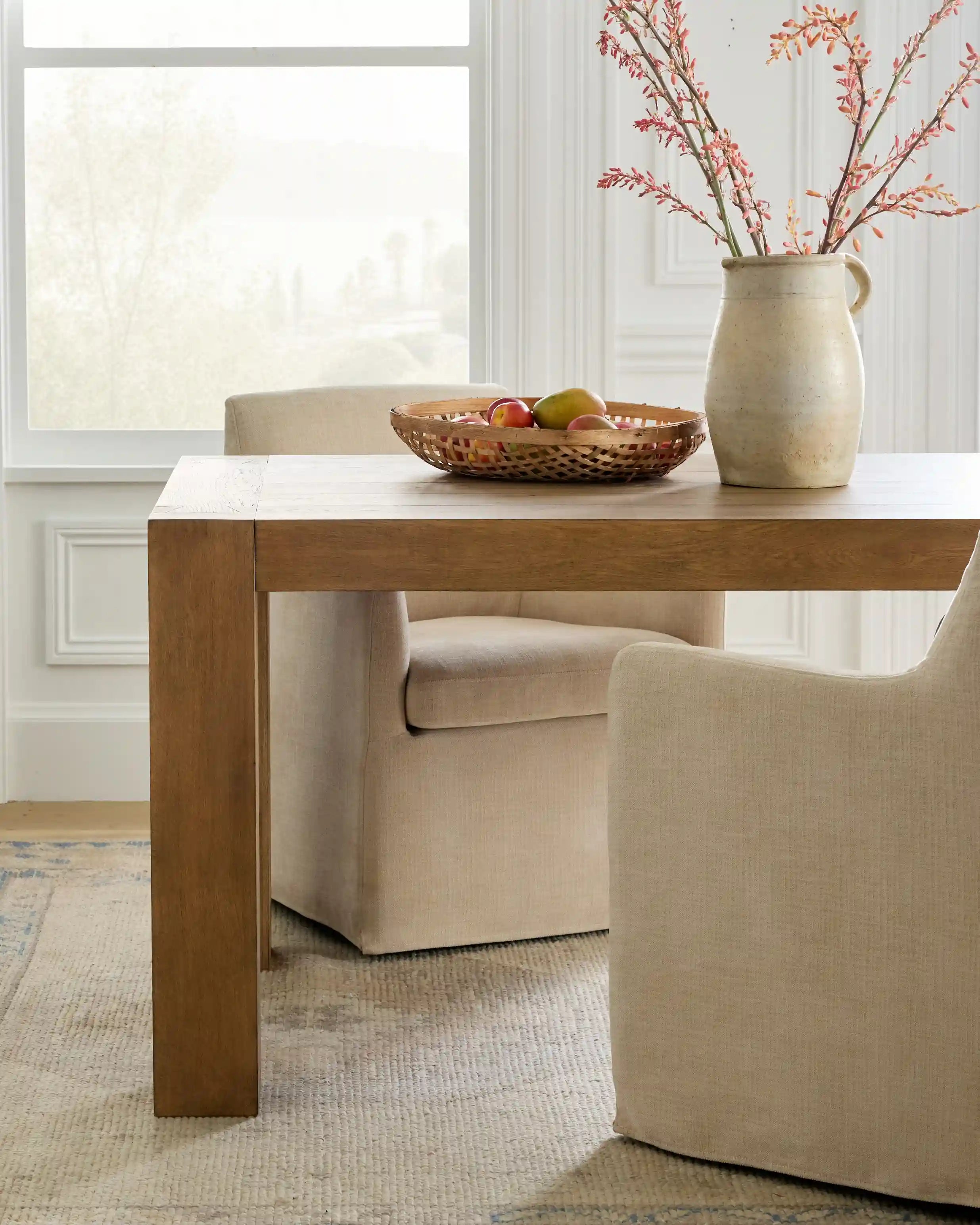 Reclaimed Oak Parsons Dining Table