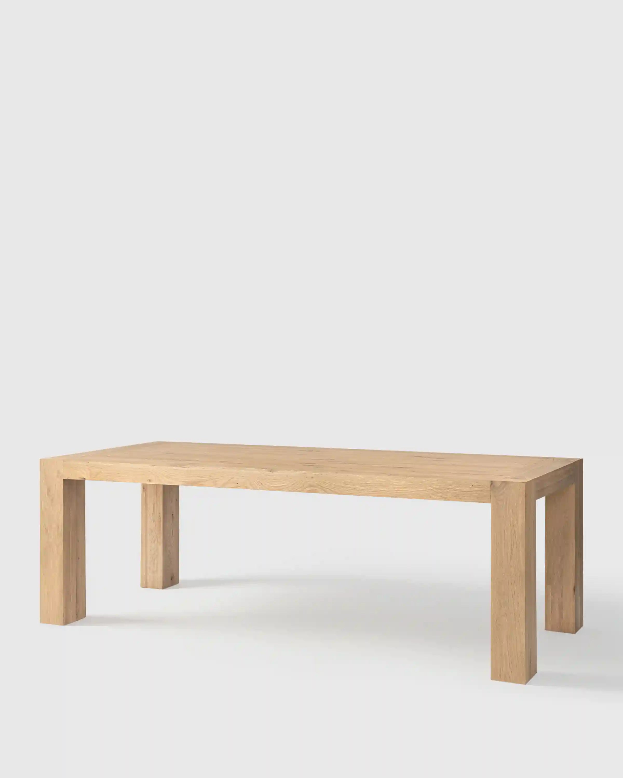 Reclaimed Oak Parsons Dining Table