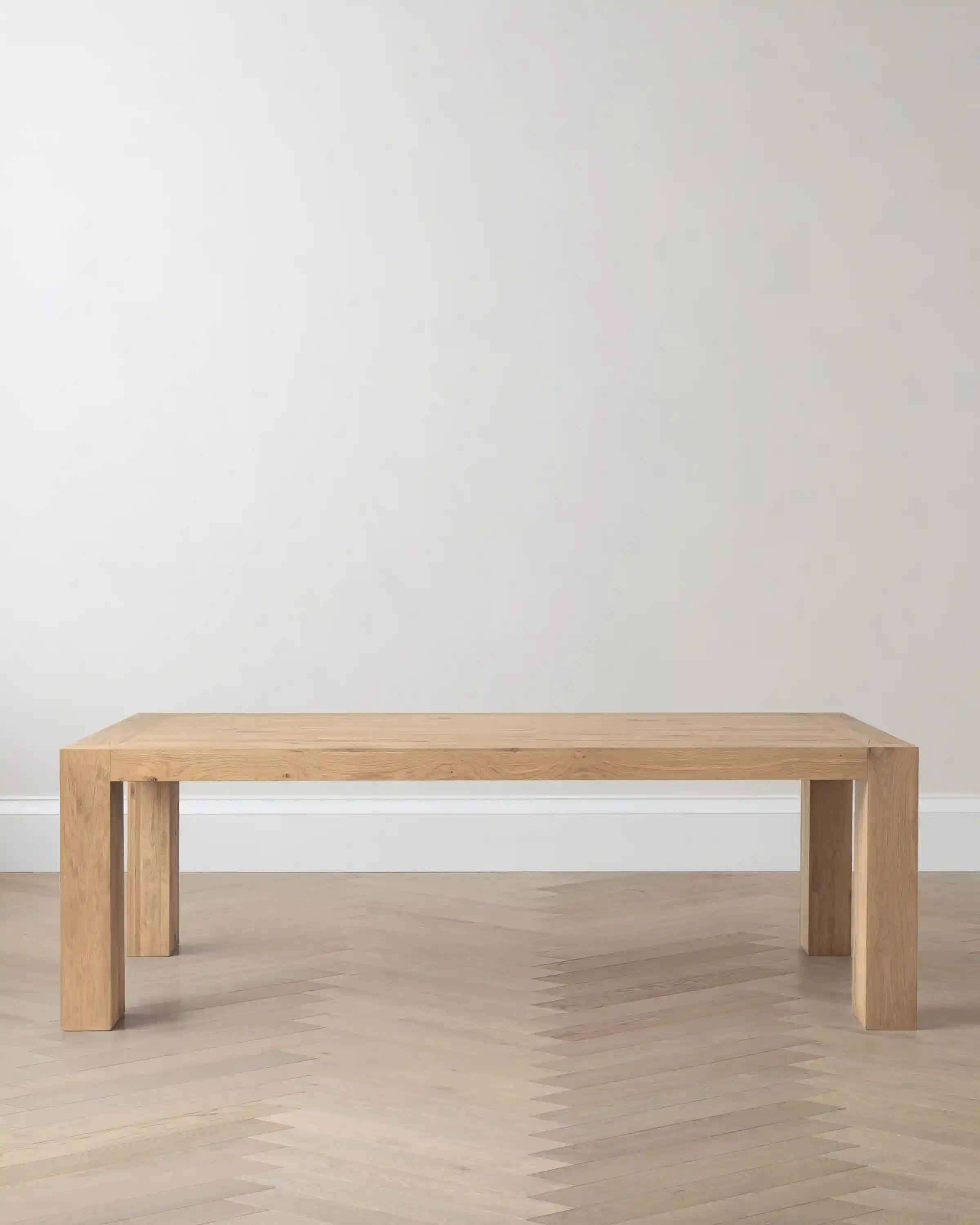 Reclaimed Oak Parsons Dining Table