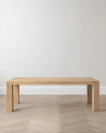 Reclaimed Oak Parsons Dining Table
