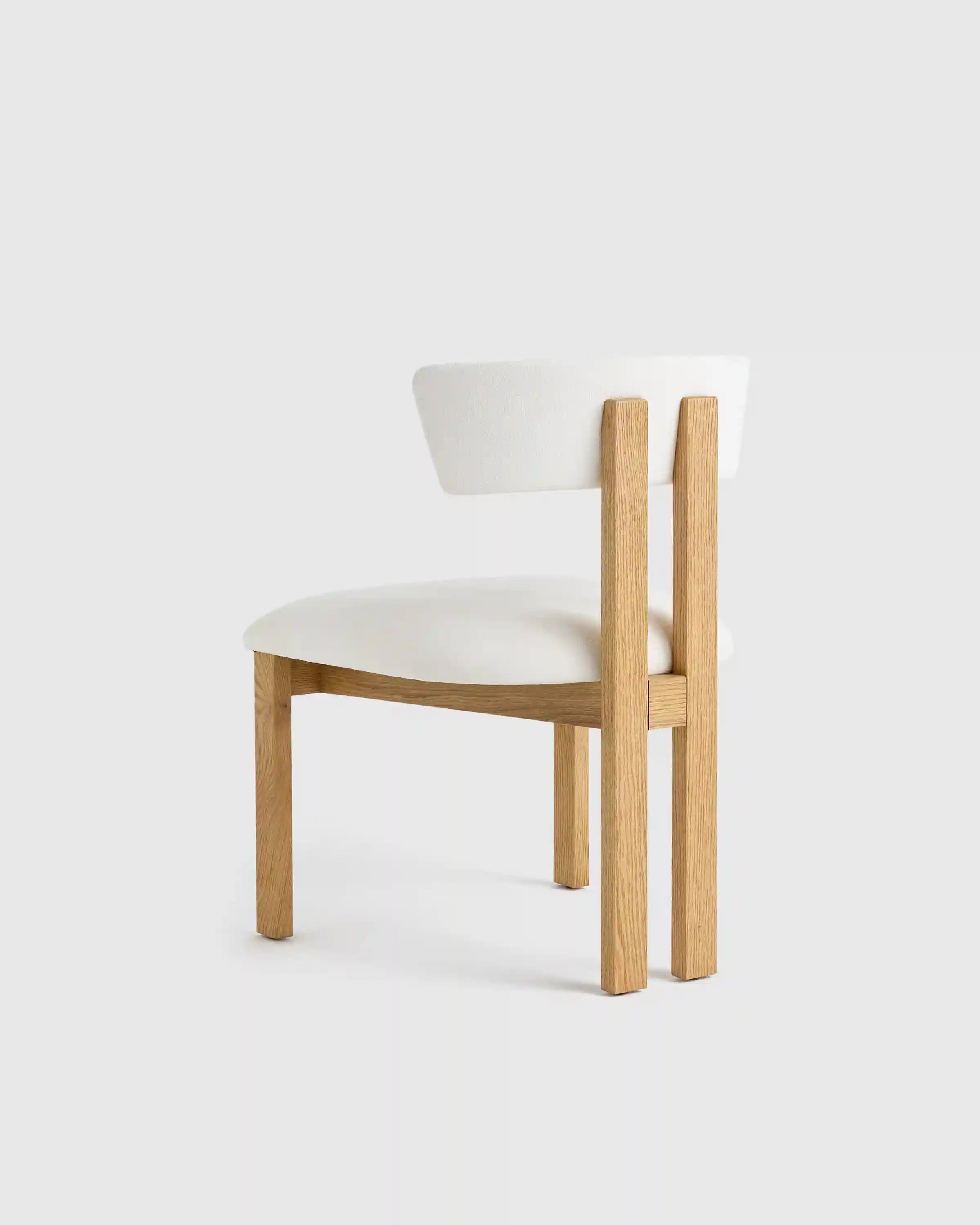 Solid Wood and Performance Fabric Dining Chair (Set of 2)