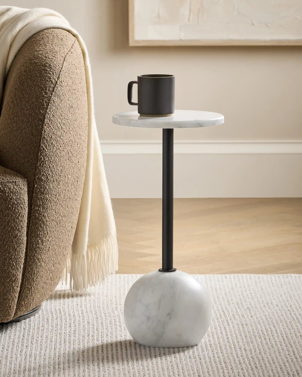 Italian Marble Drink Table
