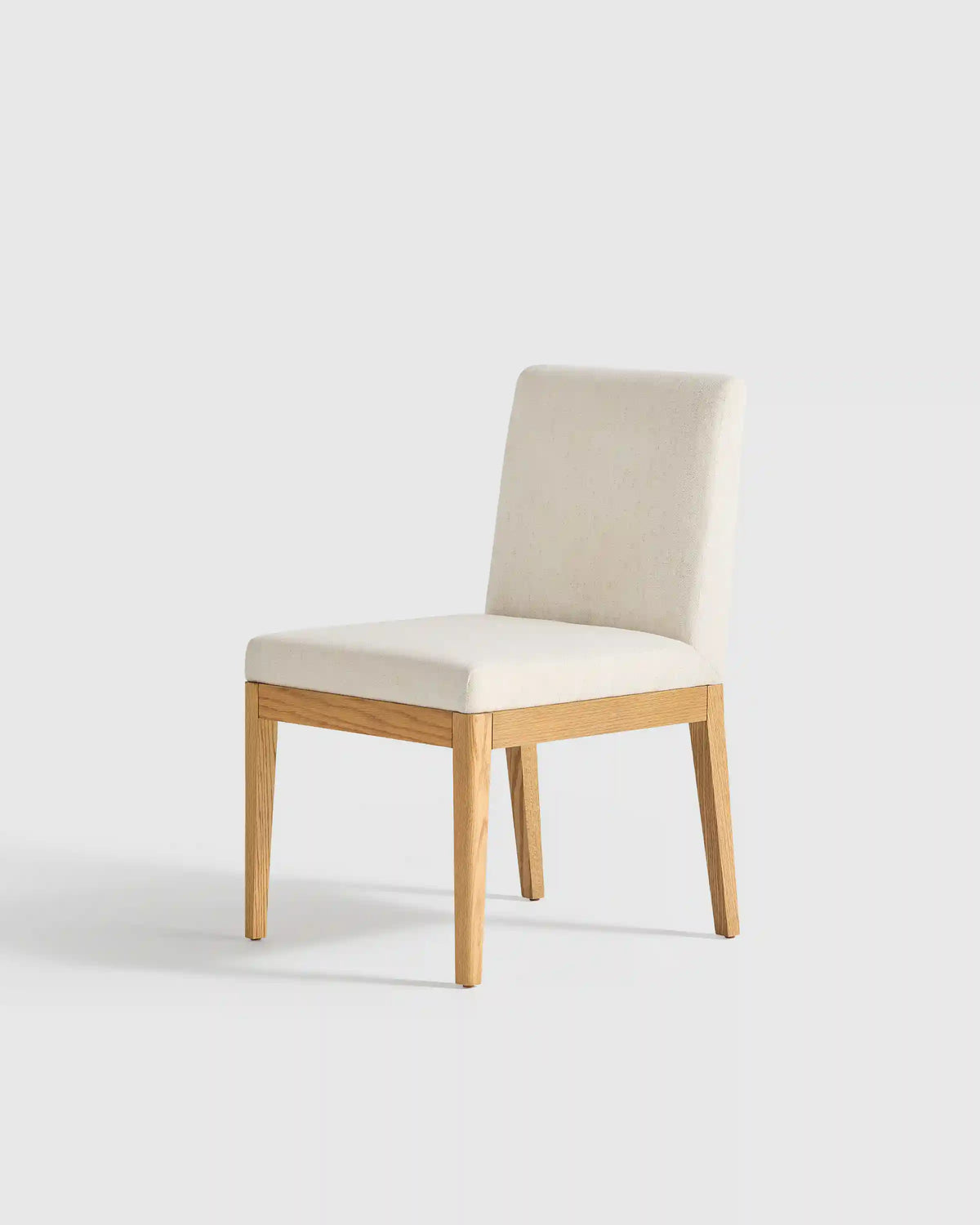 Performance Fabric Dining Chair with Solid Oak Legs (Set of 2)