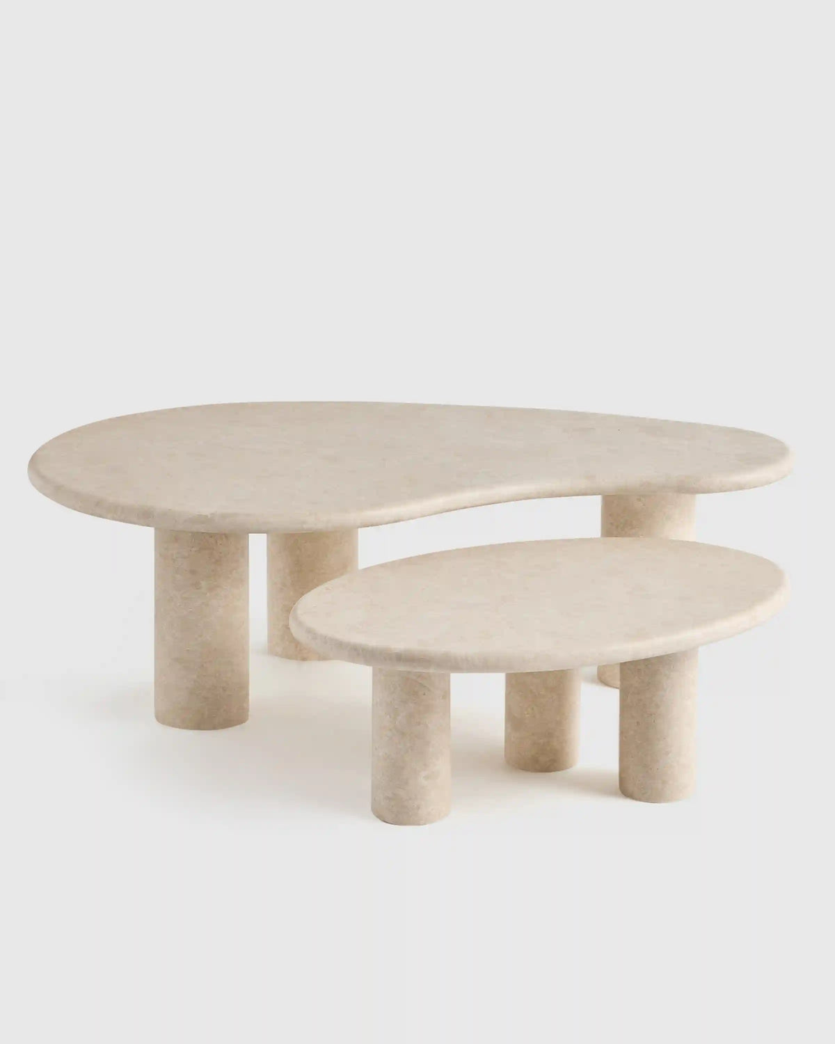 Marble Nesting Coffee Table Set