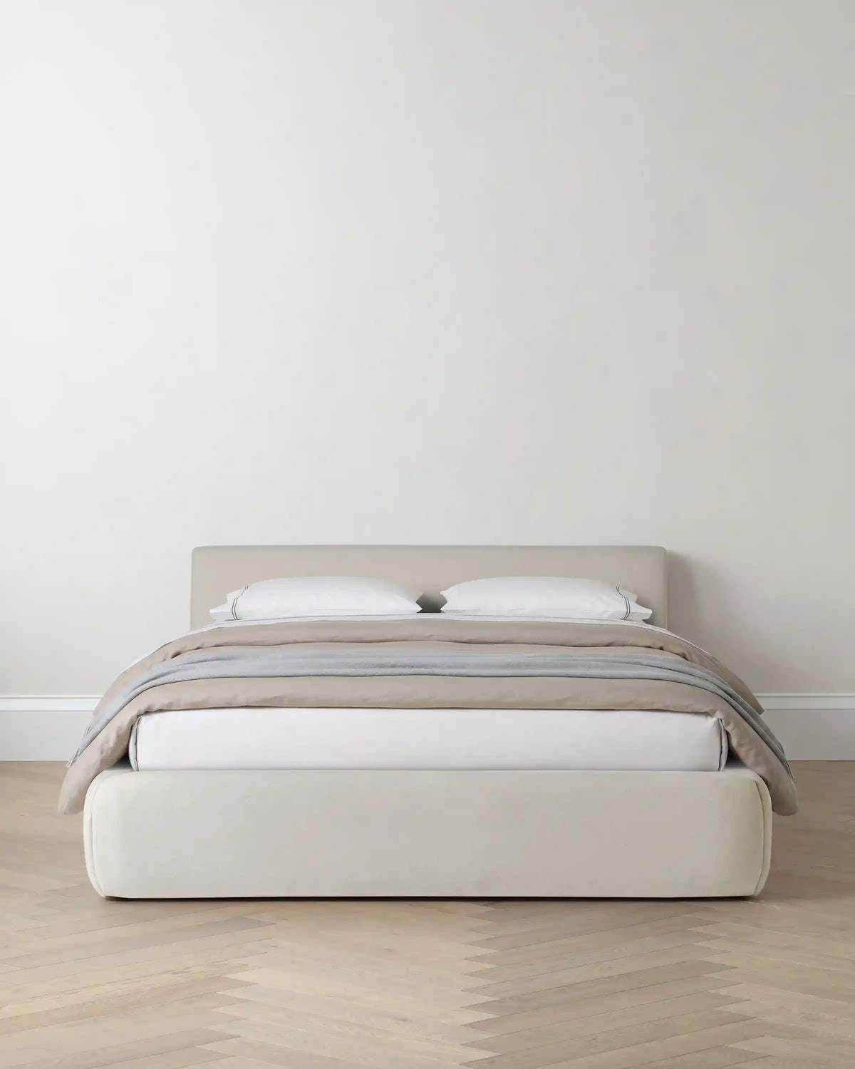 Plush Low Profile Platform Bed