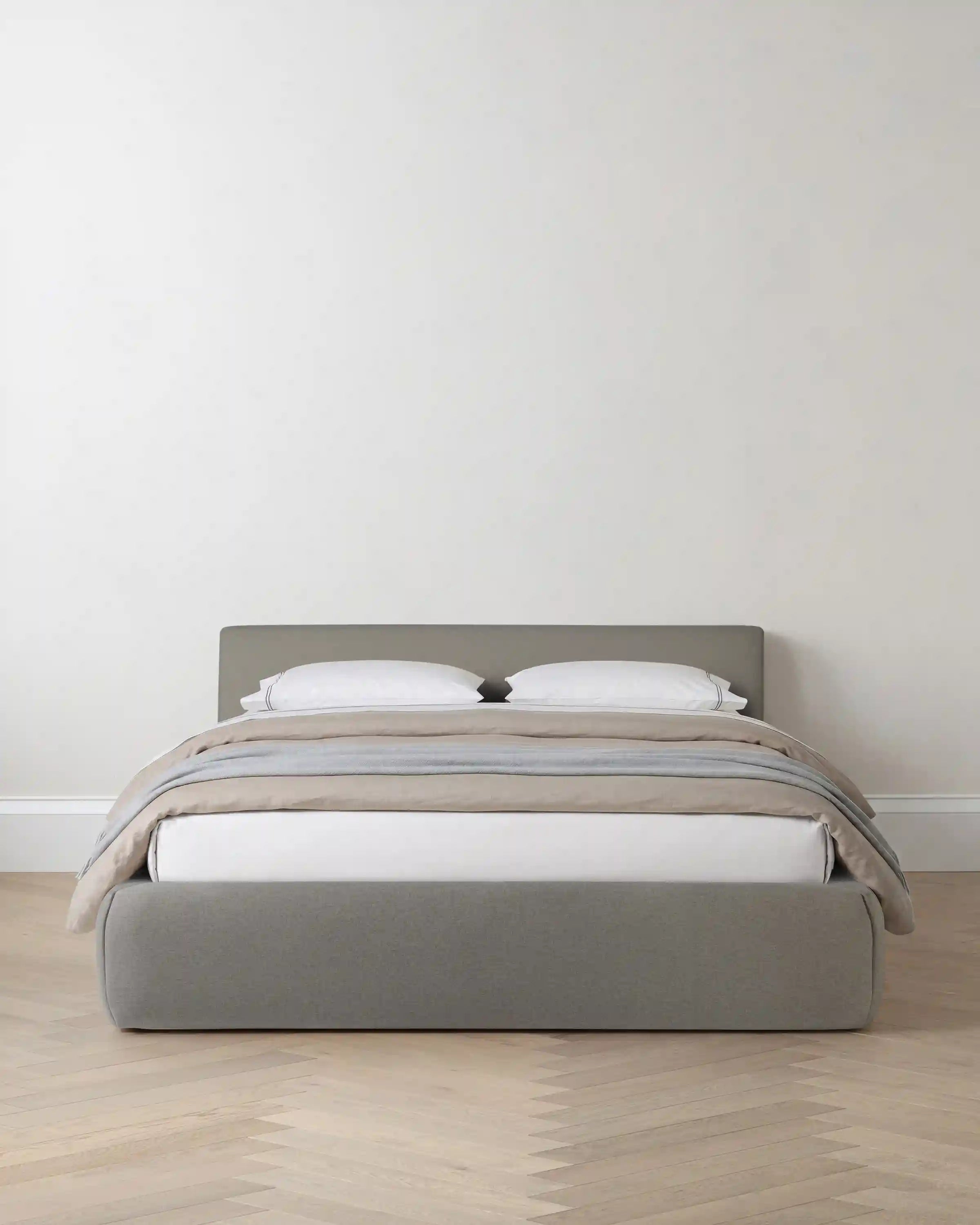 Plush Low Profile Platform Bed