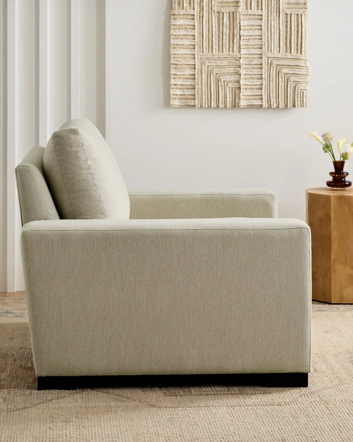 Stillman Accent Chair in Performance Basketweave