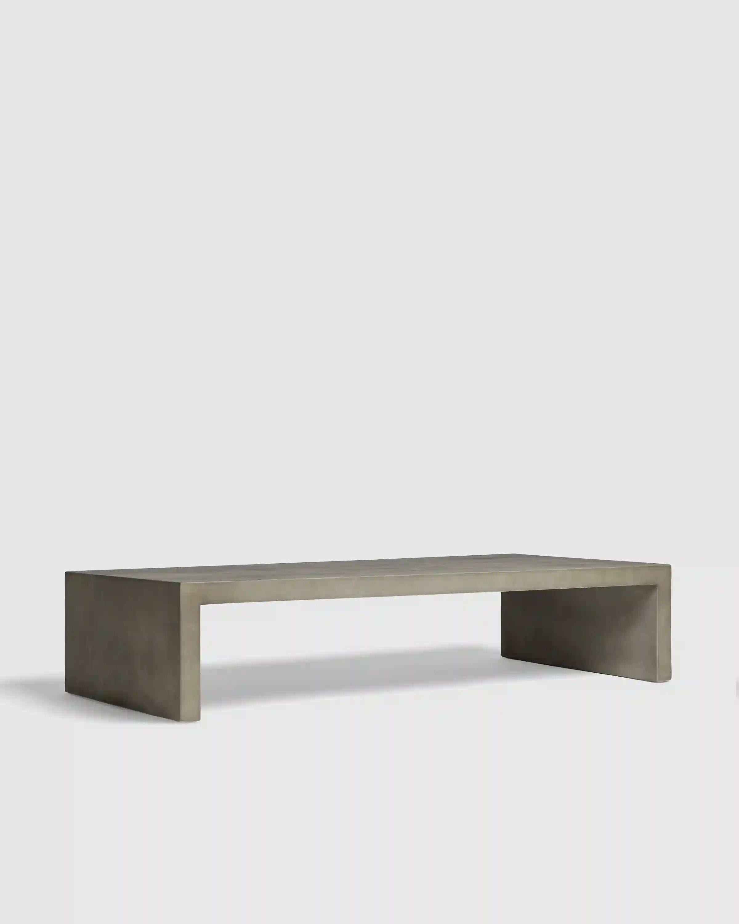 Concrete Waterfall Indoor/Outdoor Coffee Table