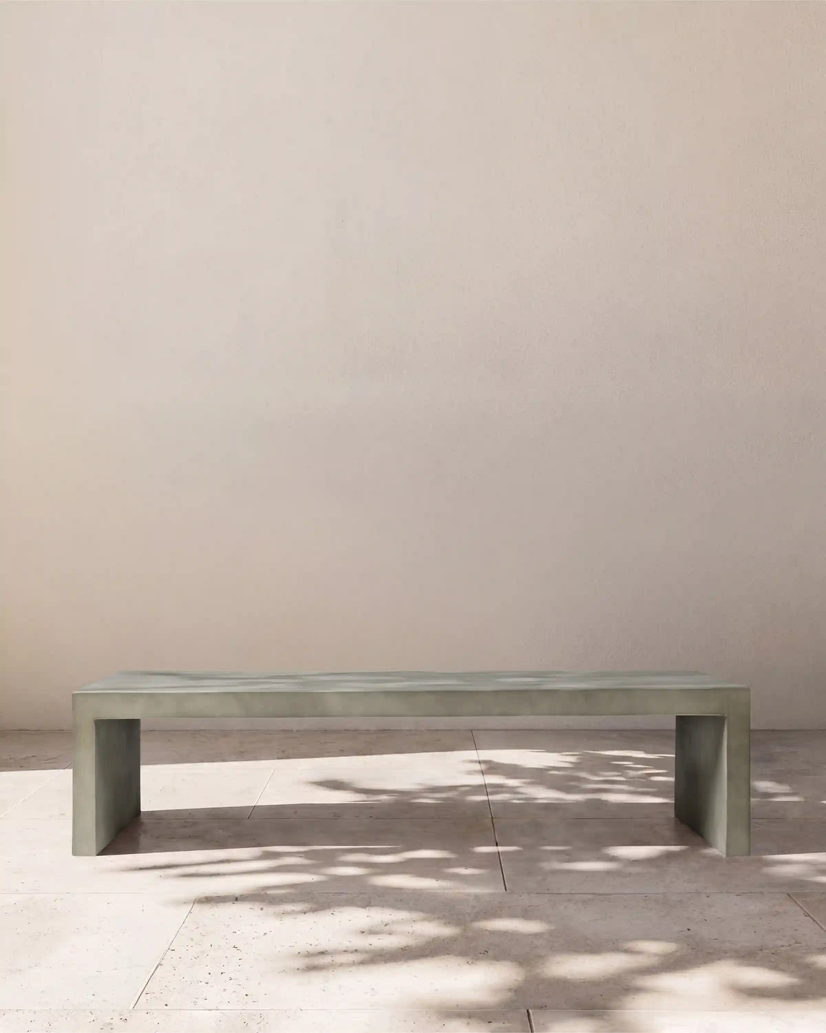 Concrete Waterfall Indoor/Outdoor Coffee Table