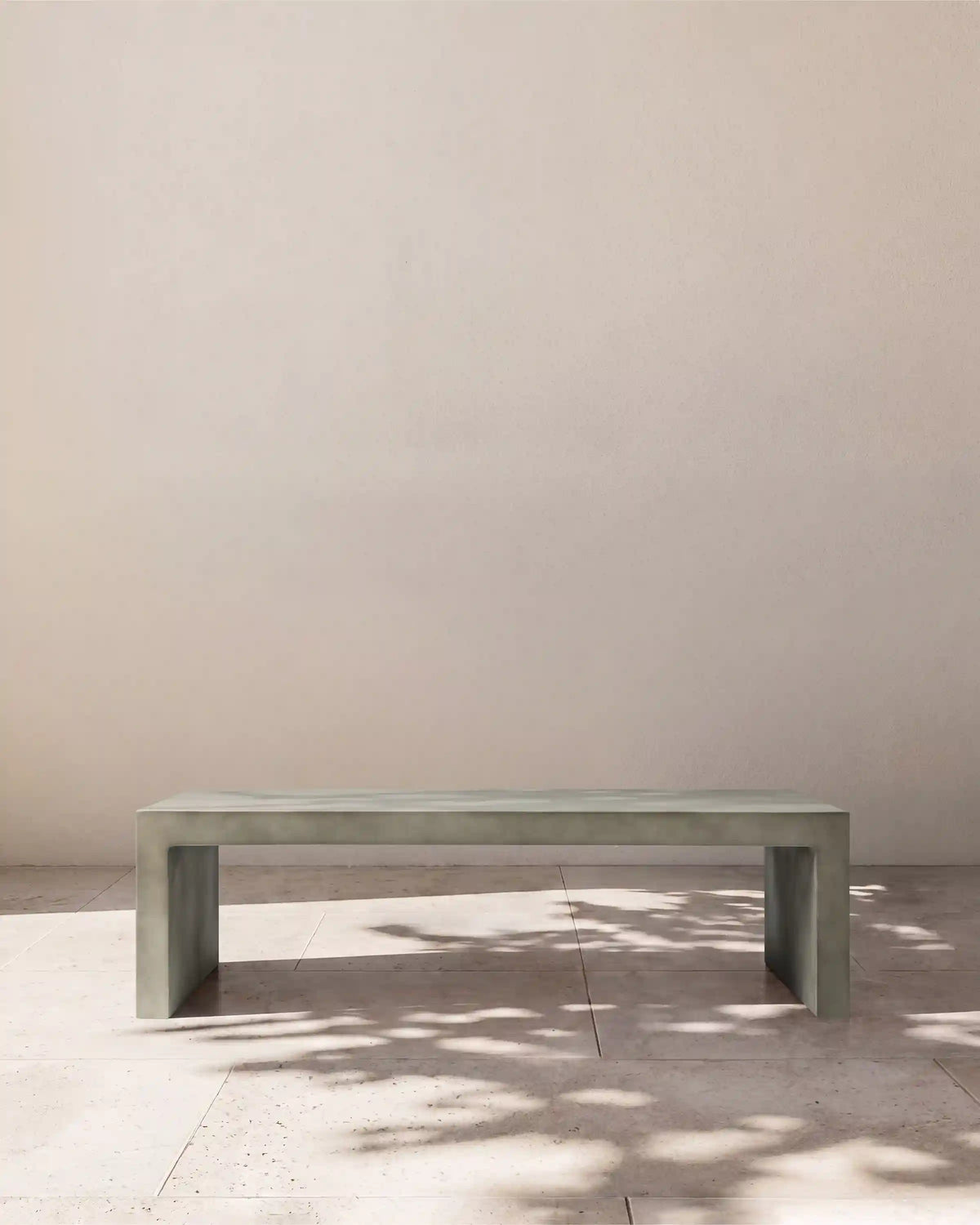 Concrete Waterfall Indoor/Outdoor Coffee Table