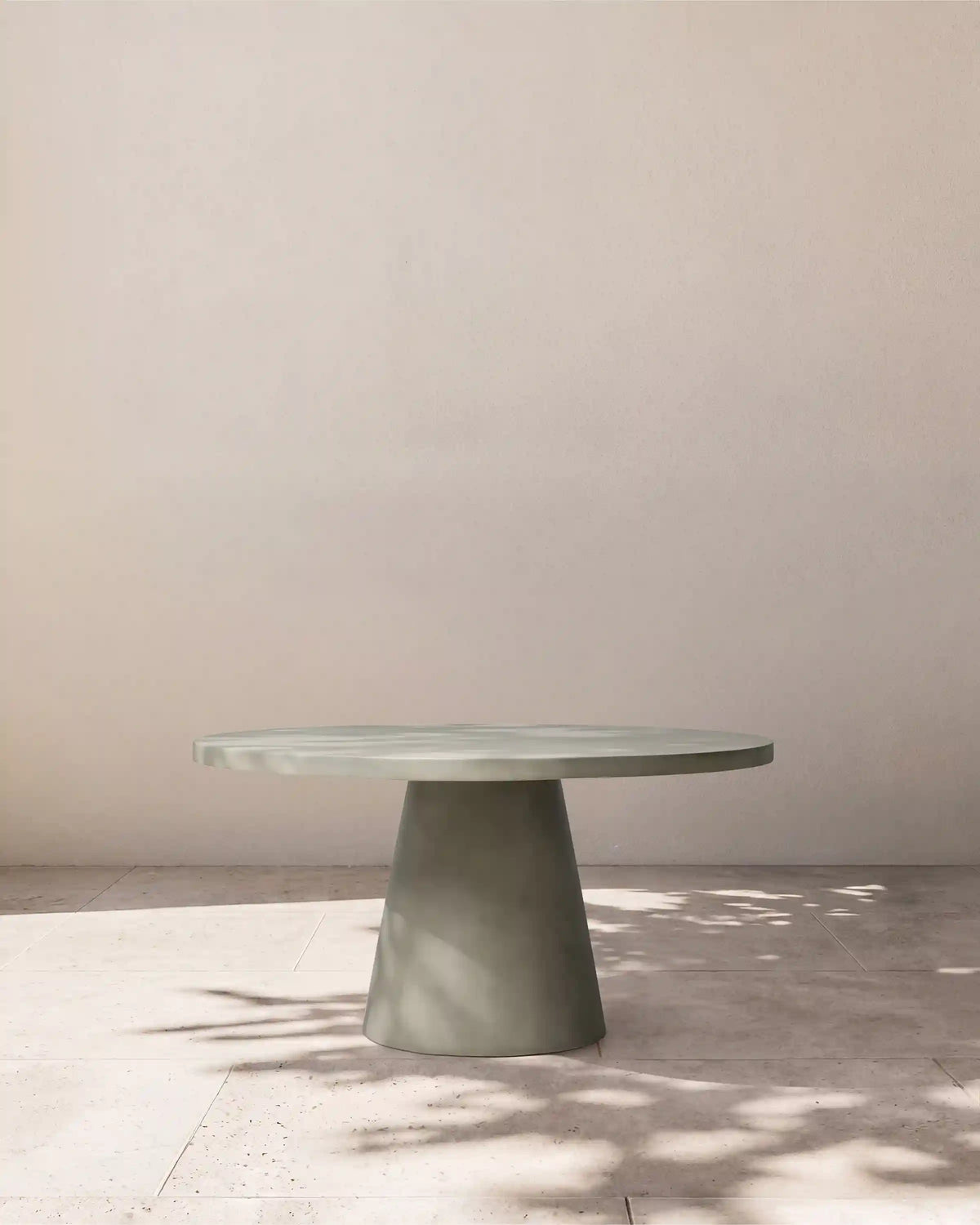 Concrete Pedestal Indoor/Outdoor Dining Table