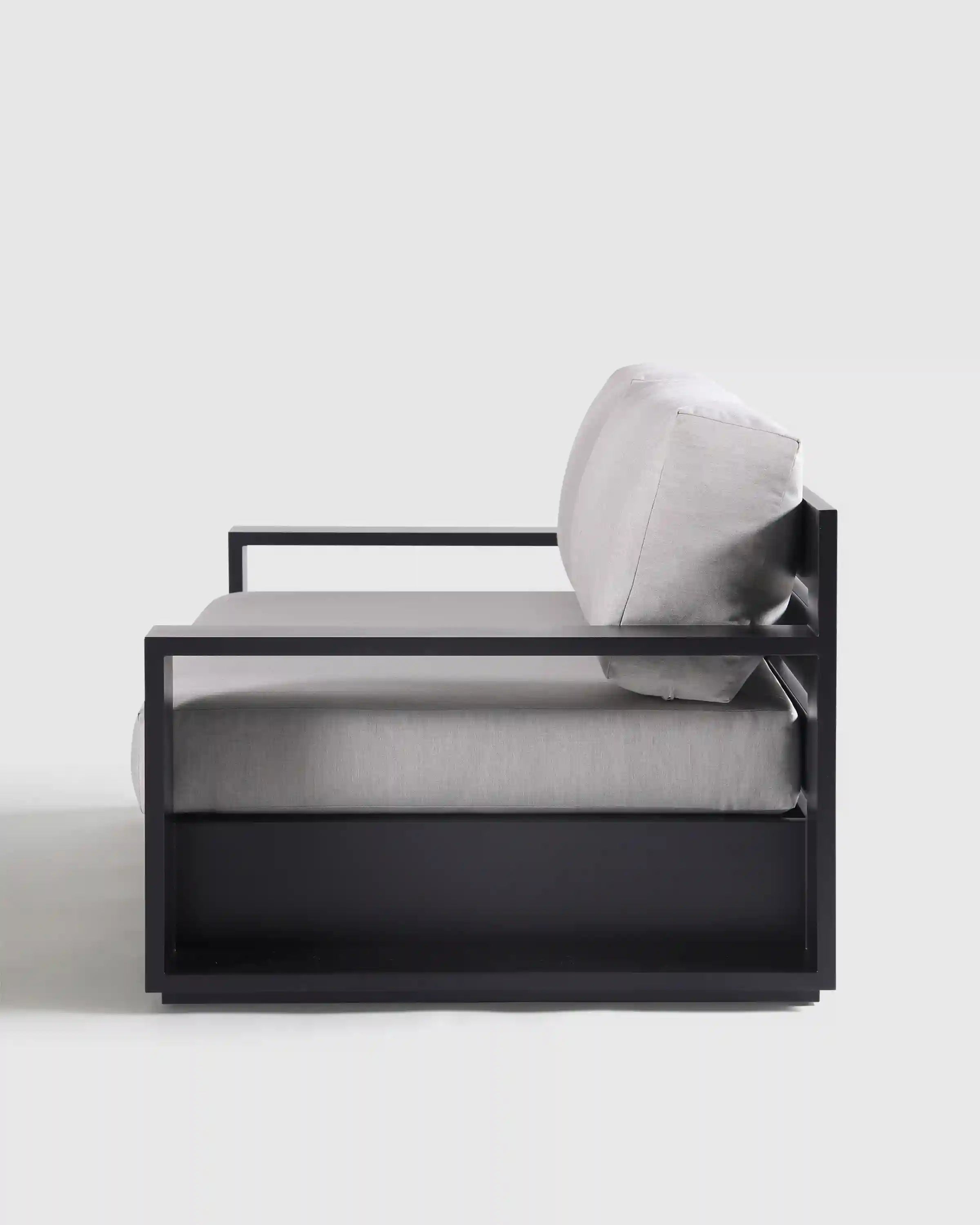 Powder-Coated Aluminum Outdoor Sofa