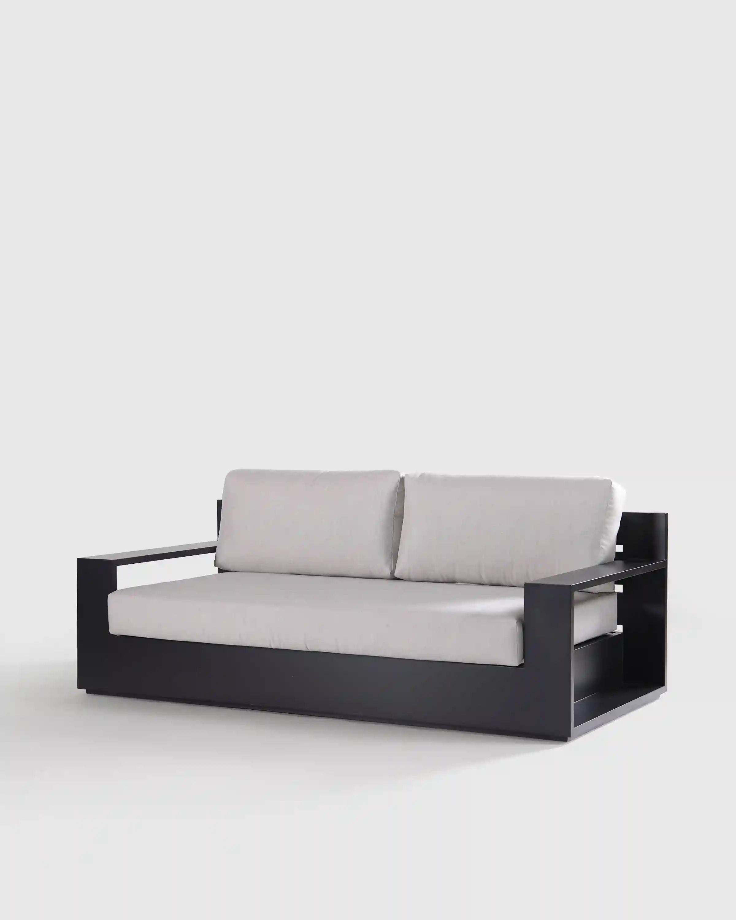Powder-Coated Aluminum Outdoor Sofa