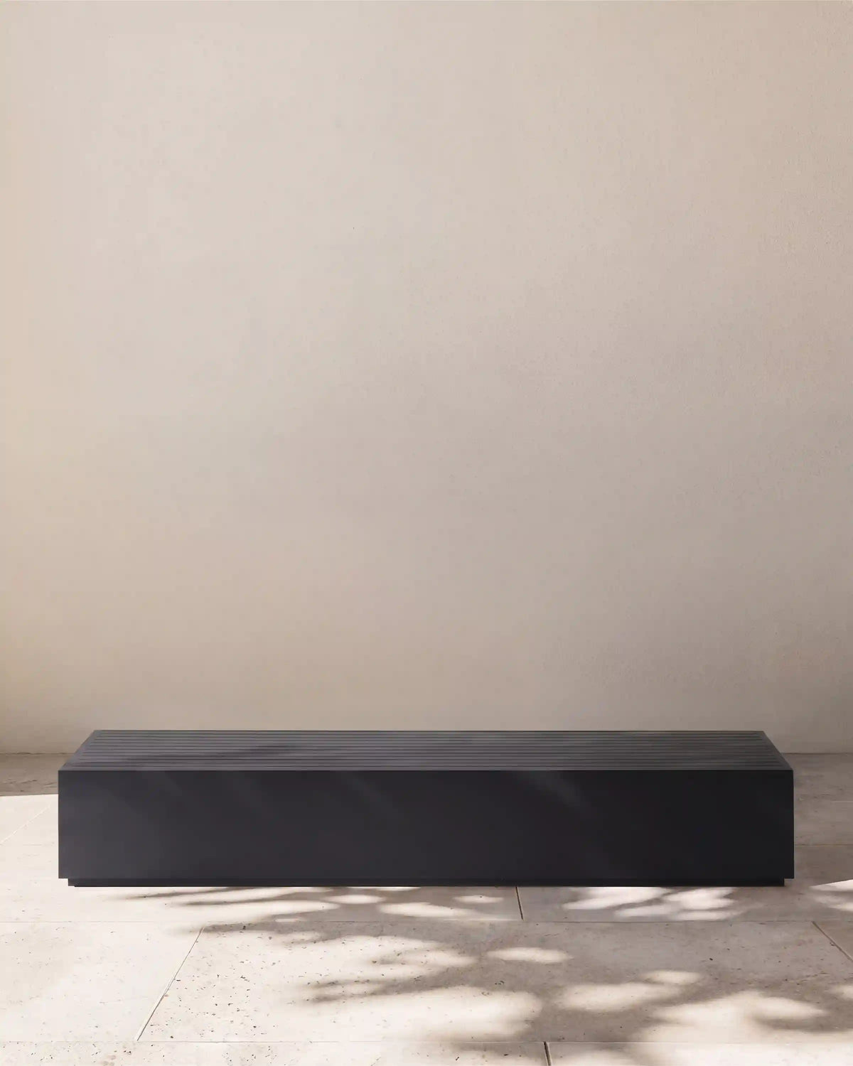 Powder-Coated Aluminum Outdoor Coffee Table