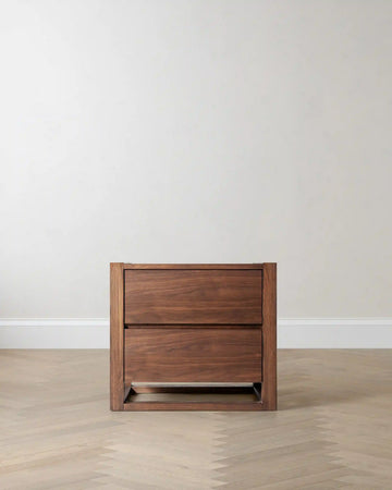 Solid Wood Frame Nightstand